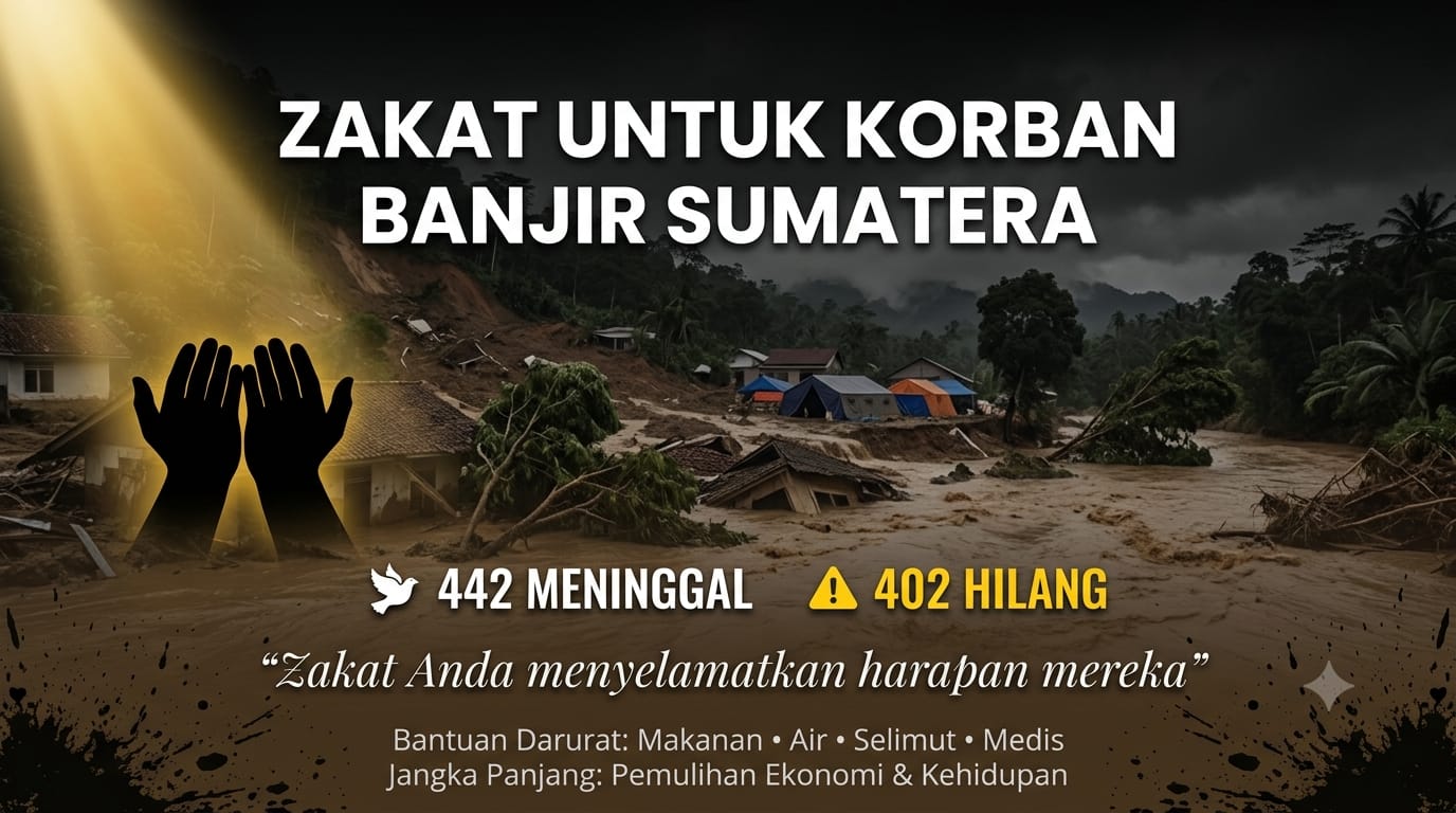 Darurat! Zakat Anda Bisa Jadi Penolong Mereka (Zakat Sumatera)